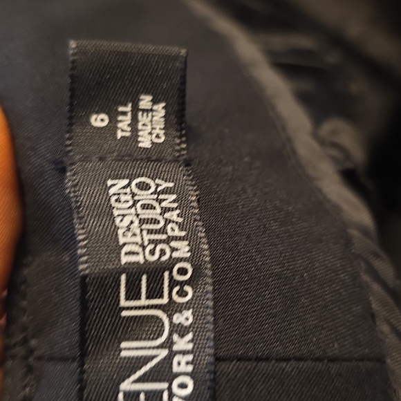 New York & Company Black Women's The 7th Avenue Stretch Bootcut Pants Size 6 - Picture 6 of 6